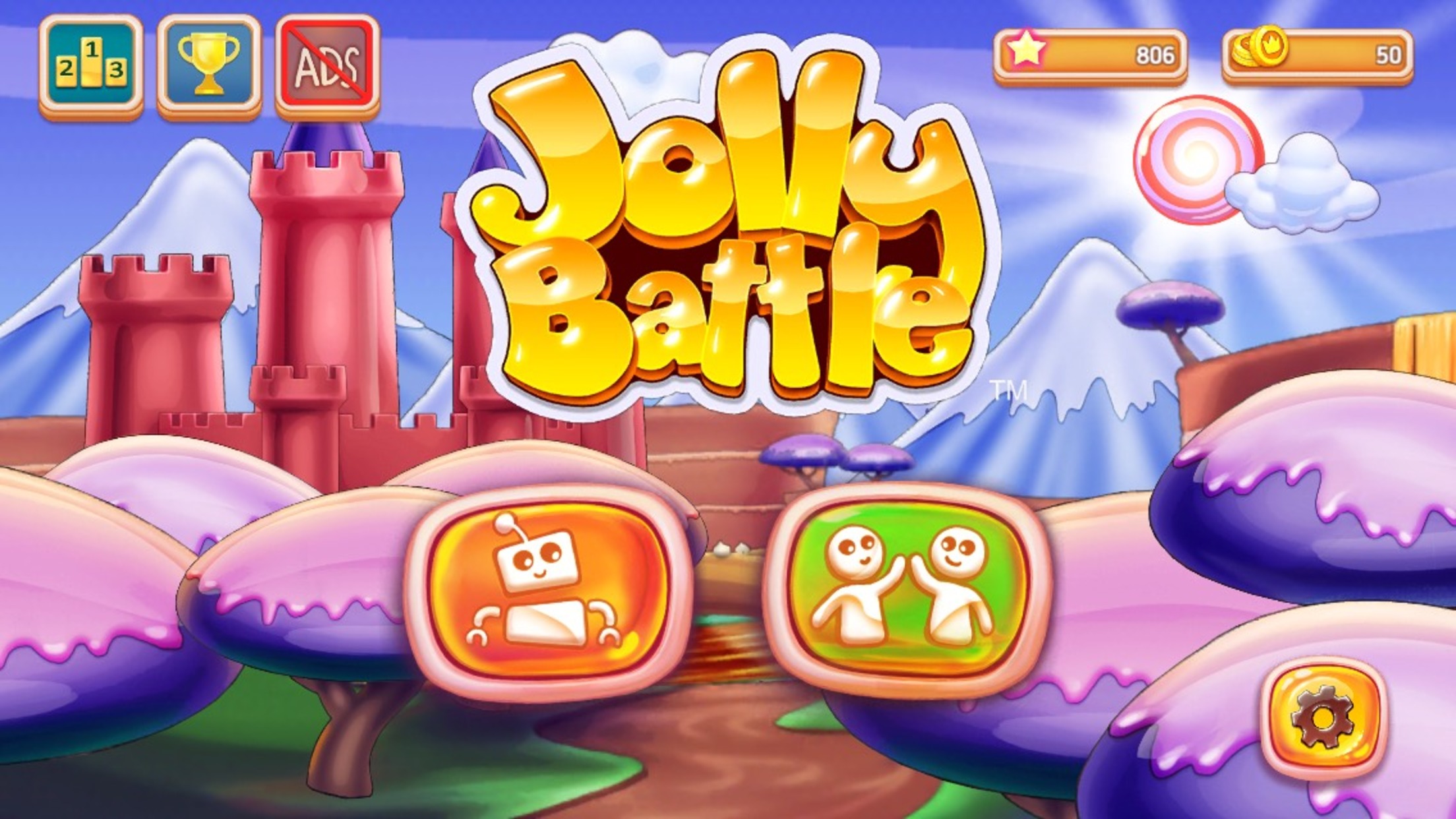 Jolly Battle main menu
